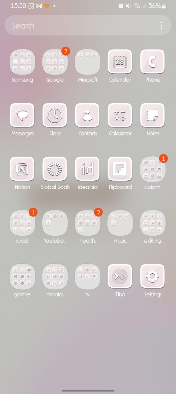 Elegant Pink Icon Pack - Image 2